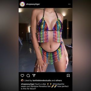 Easy Tiger Rainbow Beaded Set